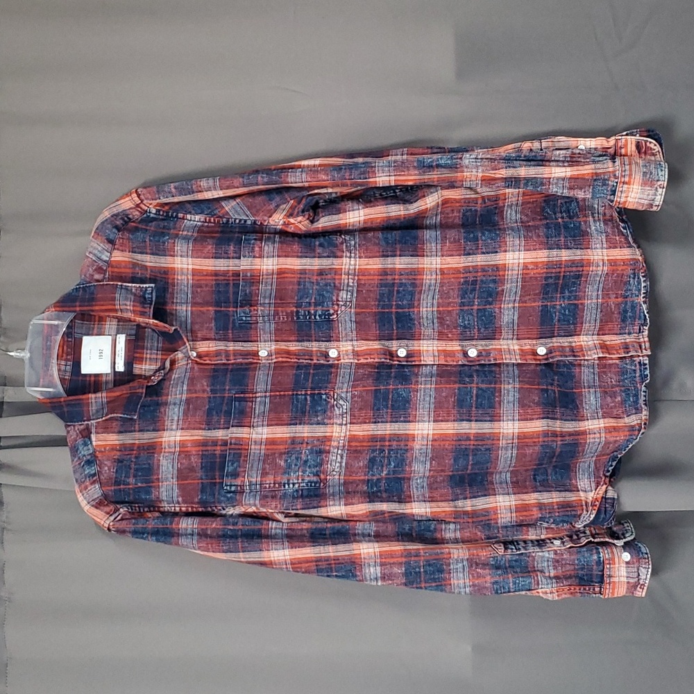 ZIP CODE XL L/S SHIRT BLUE
